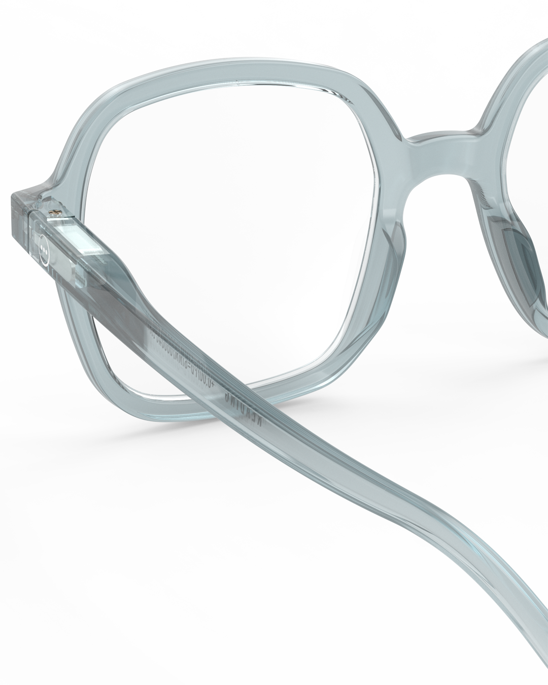 Office læsebrille - Frozen Blue